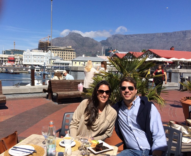 Lunch on at the Waterfront.