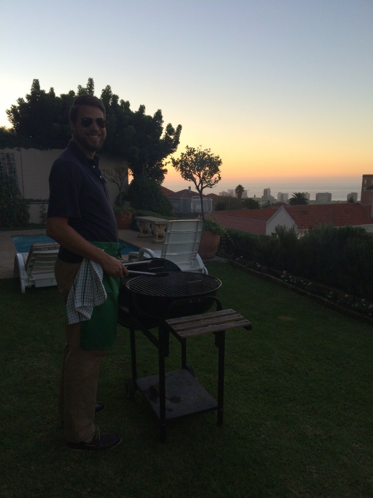 I wish this was a better picture, but the beautiful sunset is ruining my lighting. Life is tough. 