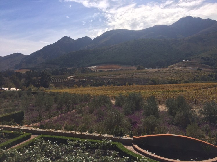 Gorgeous view from our balcony.