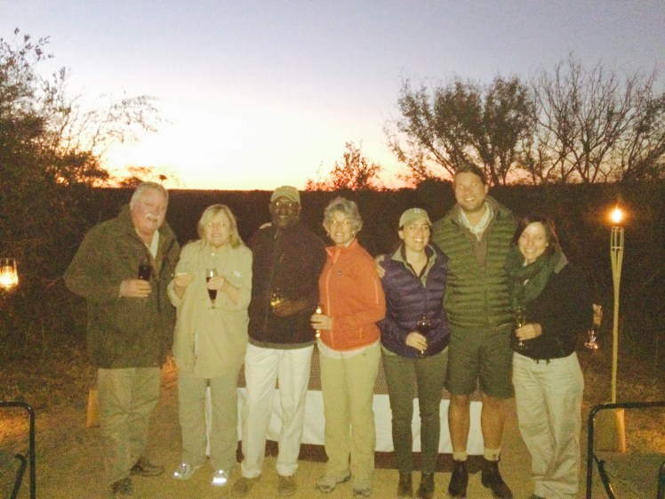 The whole gang. Hat tip to Andrea and Bennett for being the best ranger/tracker team around. 