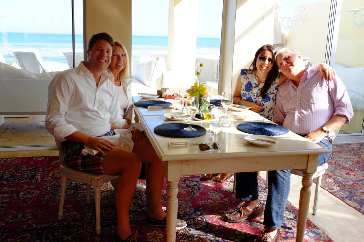 Our first of many fabulous meals at Birkenhead. 