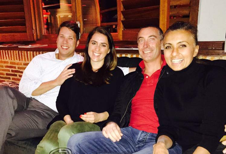 Last night, saying goodbye to Kelly and Darren. Always such a good time with these two . Can't wait to see what the 4 of us get up to next!